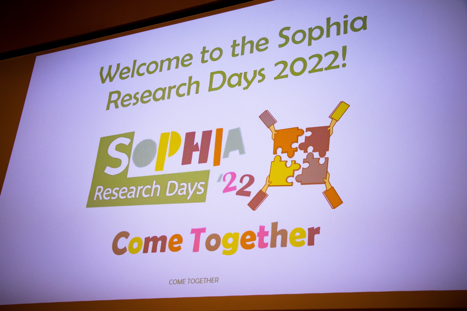 Previous edition Sophia Research Days 2022
